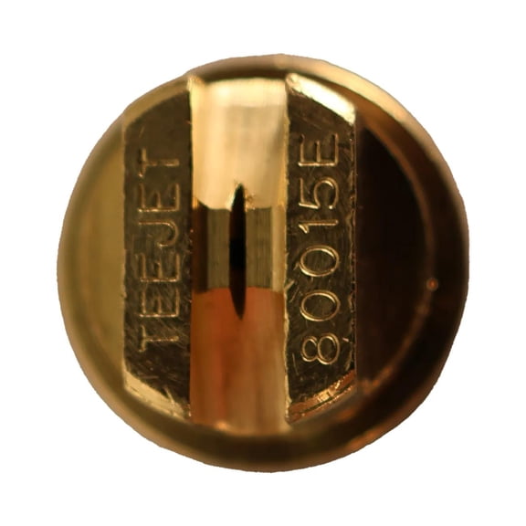 SMA Products TEEJET EVEN FLAT SPRAY TIP - BRASS #1.5 - 878-TP80015E