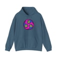thumbnail image 1 of SMA Santa Monica Airlines Rocco Division Circle Vintage Skate Hoodie Design - Indigo Blue / 3XL, 1 of 4