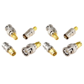 SMA to BNC Kits 2 Set Adapter Connector Kits for SDR Ham Radio UV-5R UV82 V-5R5 Two Way Handheld Radio B