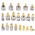 SMA to SMA BNC N F UHF Type Connectors Kits RF Adapter 20 Type,SMA