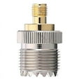 thumbnail image 1 of SMA to UHF Coaxial RF Adapter, 50 Ohm Impedance Gold Plated, for Antenna & Radio Connections, 1 of 7