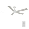 thumbnail image 1 of SMAAIR Welland 60" 5 Blades Indoor Flush Mount Ceiling Fan with Remote No Light, 1 of 2