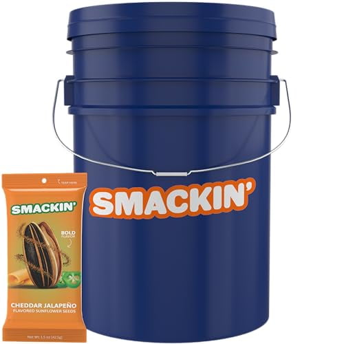 SMACKIN' Sunflower Seeds Roasted Jumbo Cheddar Jalapeño Sunflower