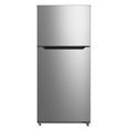 thumbnail image 1 of Techomey 13.9 Cu ft Top Freezer Refrigerator Frost Free Fridge for Home Kitchen Indoor Silver, 1 of 9