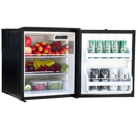 SMAD 2.2 Cu ft RV Refrigerator, Compact Portable 60L Car Fridge, DC 12/24V, Reversible door