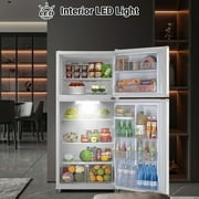 SMAD 20.5 Cu ft Top Freezer Compact Refrigerator Fridge with Reversible Door
