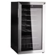 thumbnail image 1 of SMAD 28 Bottles Compressor Wine Coolers Stainless Steel Door No Frost Fridges Freestanding 110V 3.1 Cu ft, 1 of 10