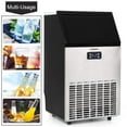 SMAD Freestanding Commercial Ice Maker 99LBS/24H Machine Quick for Bars