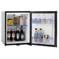 thumbnail image 1 of SMAD Mini Refrigerator 1.0 Cu ft, AC 110/DC 12V, Reversible Door, Silent Operation, Black, 1 of 7