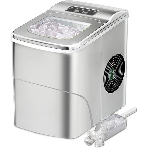 SMAD Portable 26lbs Ice Maker Machine Automatic Ice Maker