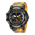 SMAEL 8007 Sports Men Watches Top Brand Luxury Military Alarm Quartz Watch Men Waterproof Digital Dual Time Display Clock For Male