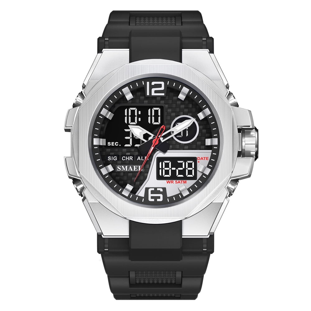 SMAEL 8103 Fashion Men Sports New Dual Display Waterproof Digital ...