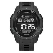 SMAEL Brand 8105 Cool Fashion Sports Digital Man Watch Waterproof Shockproof Alarm Clock Date Glow Mode Stopwatch ABS Case TPU Strap Round Dial Design Mens Wristwatch