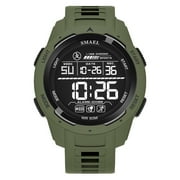 SMAEL Brand 8105 Cool Fashion Sports Digital Man Watch Waterproof Shockproof Alarm Clock Date Glow Mode Stopwatch ABS Case TPU Strap Round Dial Design Mens Wristwatch
