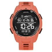 SMAEL Brand 8105 Cool Fashion Sports Digital Man Watch Waterproof Shockproof Alarm Clock Date Glow Mode Stopwatch ABS Case TPU Strap Round Dial Design Mens Wristwatch