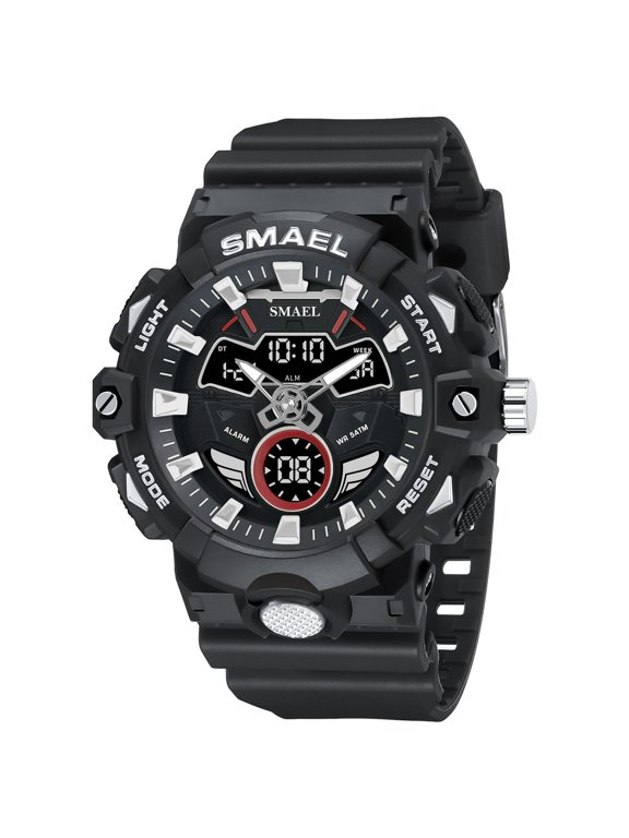 Digit Watch Men Fashion Casual New Concept Dual Multifunction Display Wrist Watches