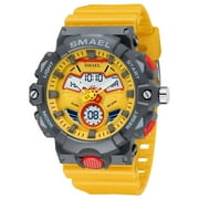 SMAEL Digit Watch Men Fashion Casual New Concept Dual Multifunction Display Wrist Watches