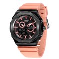 thumbnail image 1 of SMAEL Men Octagonal Analog Digital Sports Watch Waterproof TPU Strap Alloy Dial Man Gift, 1 of 7