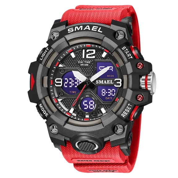 SMAEL Outdoor Sports Alarm Clock Timing Swimming Electronic Watch