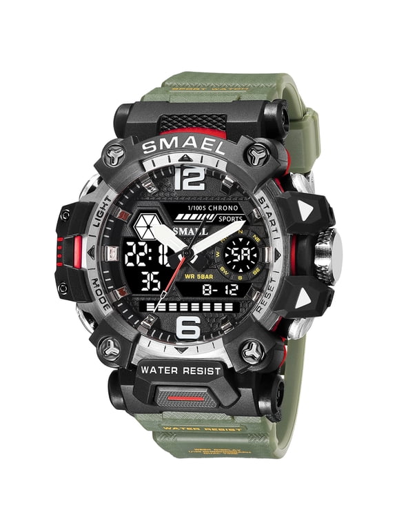 Outdoor Tactical Men's Alloy Military Watch