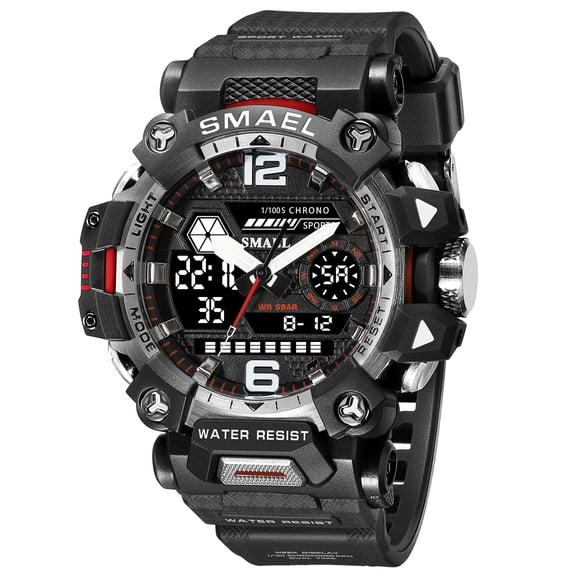 SMAEL Outdoor Tactical Men's Alloy Military Watch