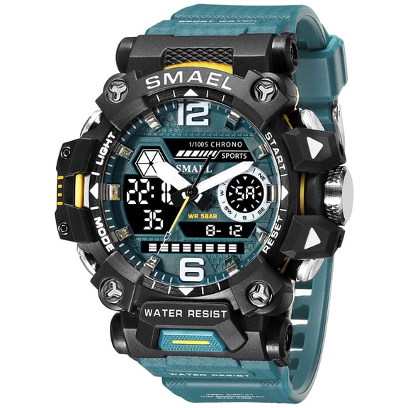 SMAEL Outdoor Tactical Men's Alloy Military Watch