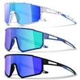 thumbnail image 1 of SMAIKY 3PACK Kids Sunglasses for 6-14 Boys Girls Youth Baseball and Cycling UV400 Protection Goggles, 1 of 7