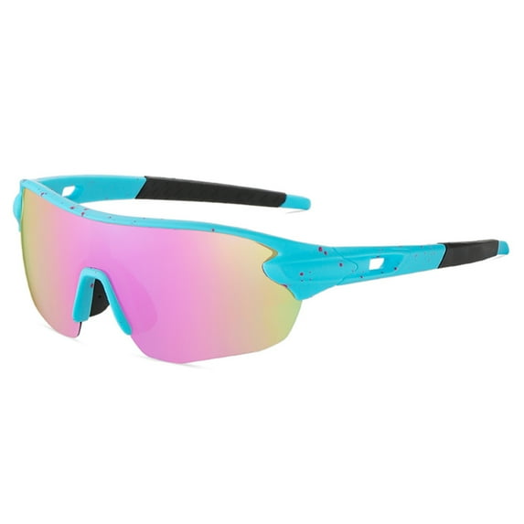 SMAIKY Sports Polarized Sunglasses Men Women UV400 Protection Kids Youth Baseball Sunglasses for Cycling Softball Running