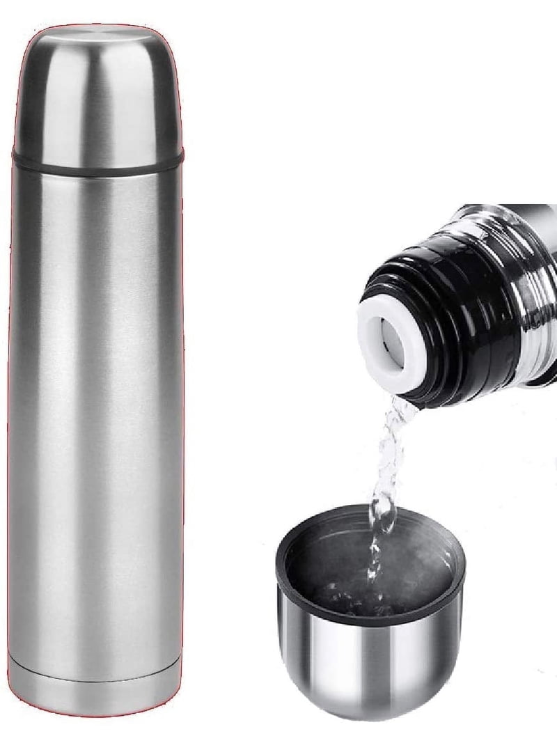 Small 500 ml 16.9 Ounce Coffee Thermos Thermal Water Bottle for Tea Hot & Cold Drinks Stainless Steel Vacuum Sealed Insulated Thermos Water Flasks