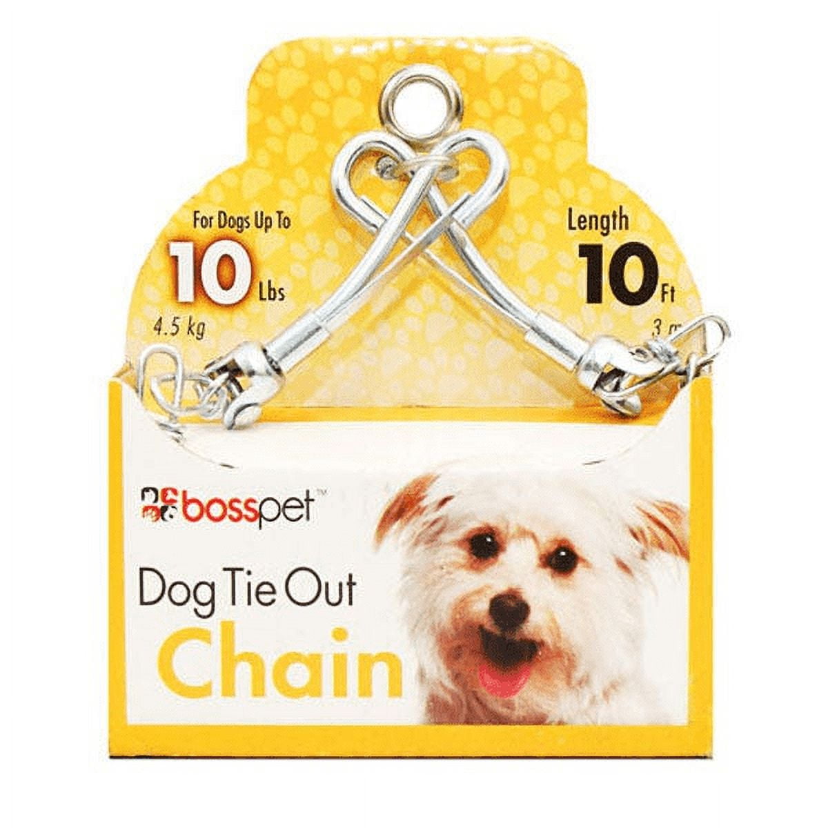 SMALL DOG TIEOUT CHAIN 1.8MM X 15', Part No. 5315, by BOSS PET