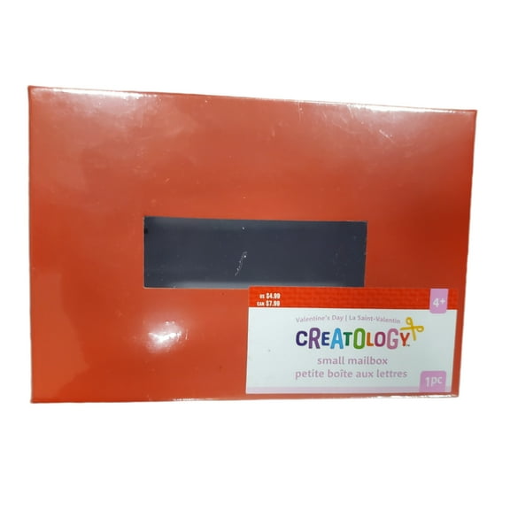 Creatology Valentine Mailbox Small Red 8x5.5x4
