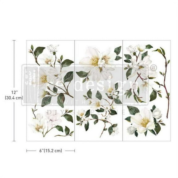 SMALL TRANSFERS  WHITE MAGNOLIA
