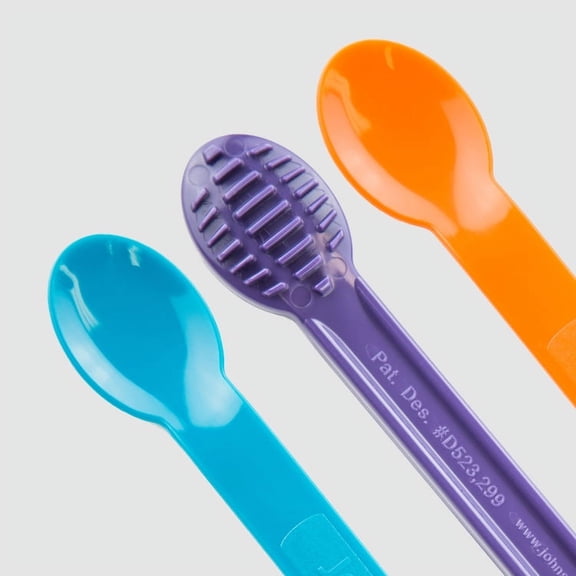 SMALL Textured Spoons for Feeding Therapy (3 Pack)