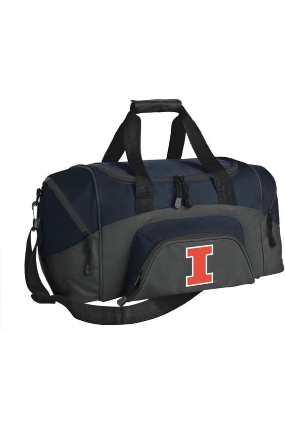 SMALL University Gym Bag Deluxe Travel Duffel Bag