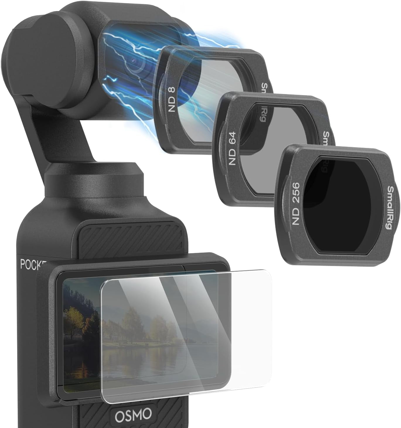 Dji Osmo Smallrig Pocket ND Filter CPL Black White Diffusion