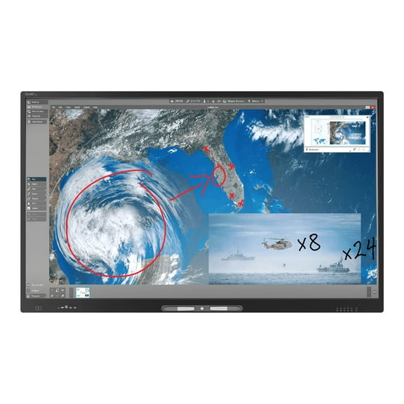 SMART Board M086-V5 Pro Interactive Display, High Secure, TAA
