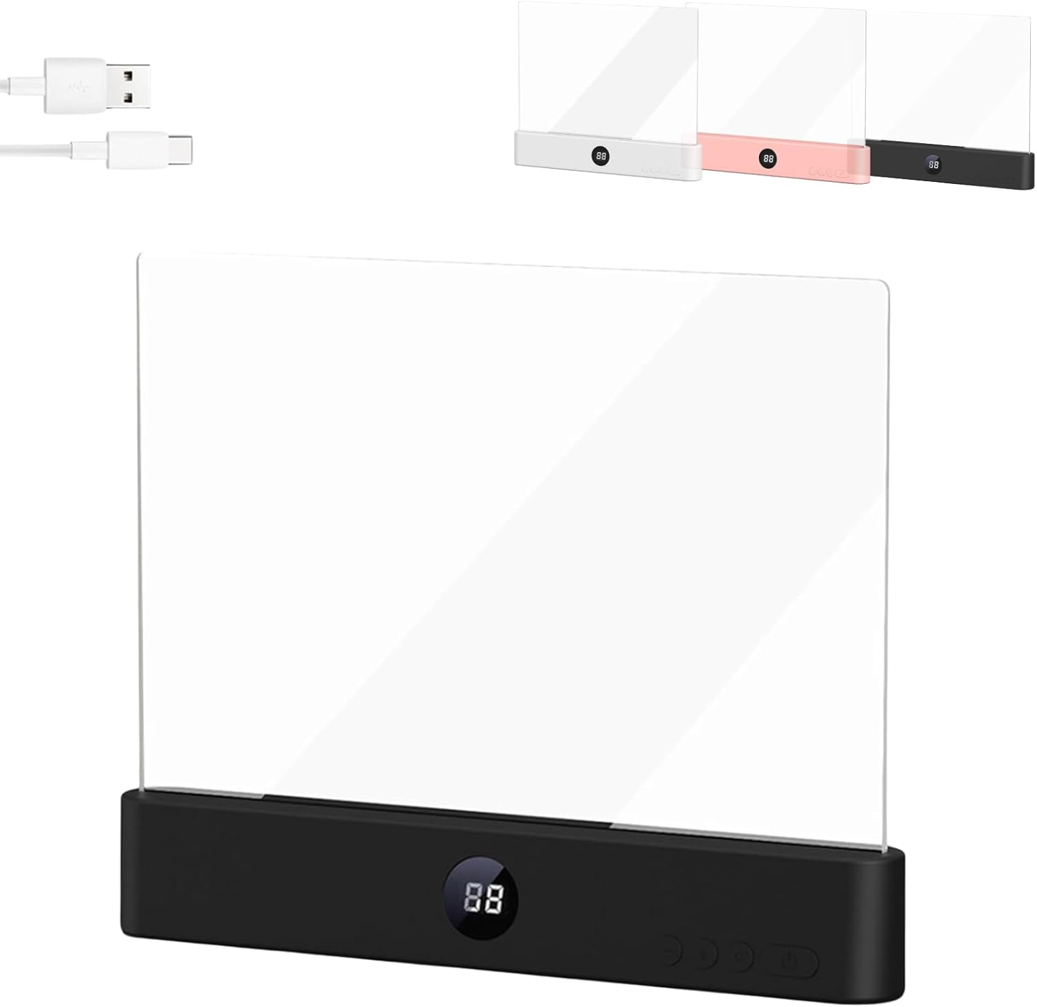 Panel For Reading THIS SMART LED FLAT-PANEL READING LIGHT FEATURES THREE COLOR ...