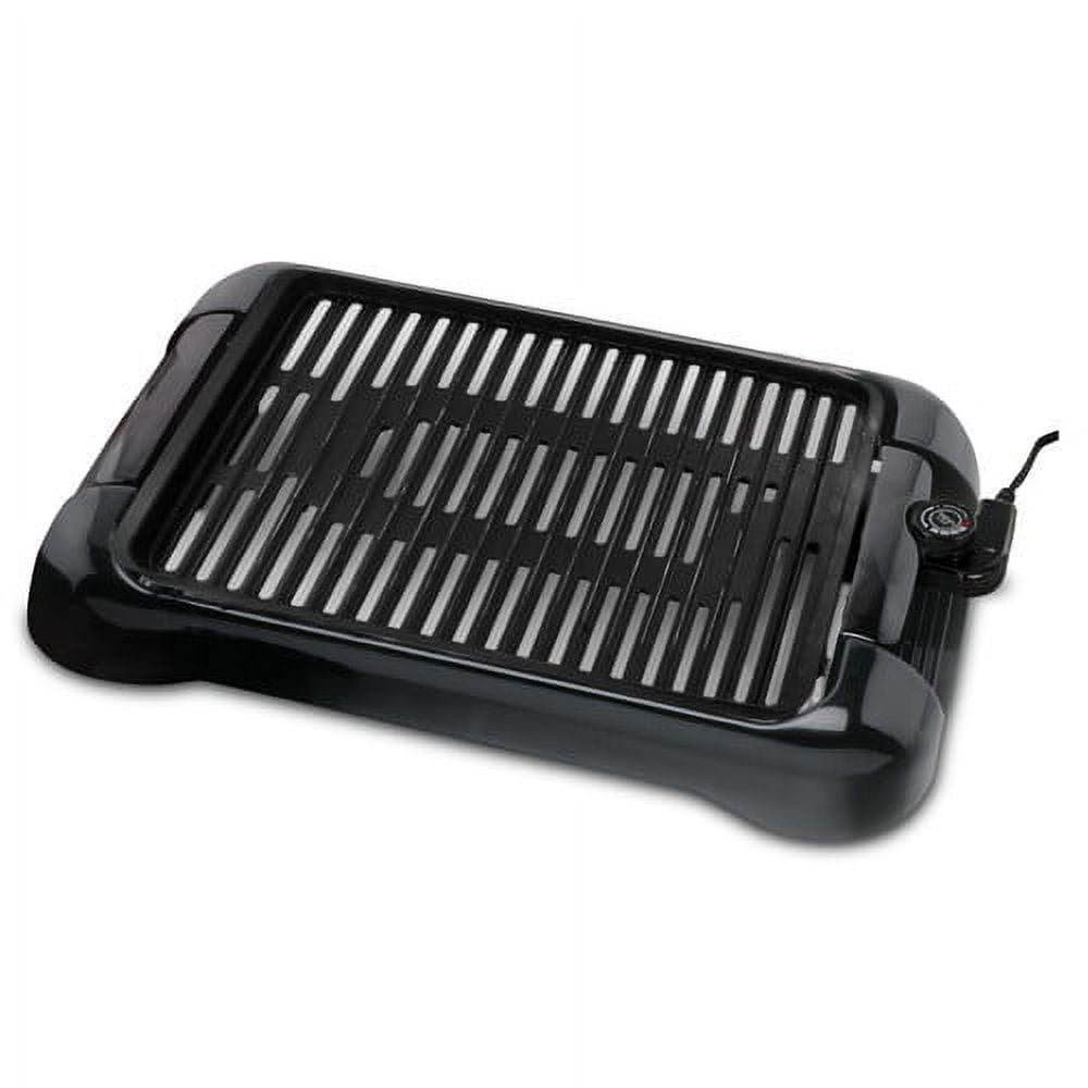 Ninja Sizzle Smokeless Indoor Grill with Nonstick Grill Plate, GR100 