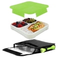 thumbnail image 1 of SMART PLANET ULB1SETG GREEN ULTRA THIN LUNCHBOOK WITH, 1 of 1