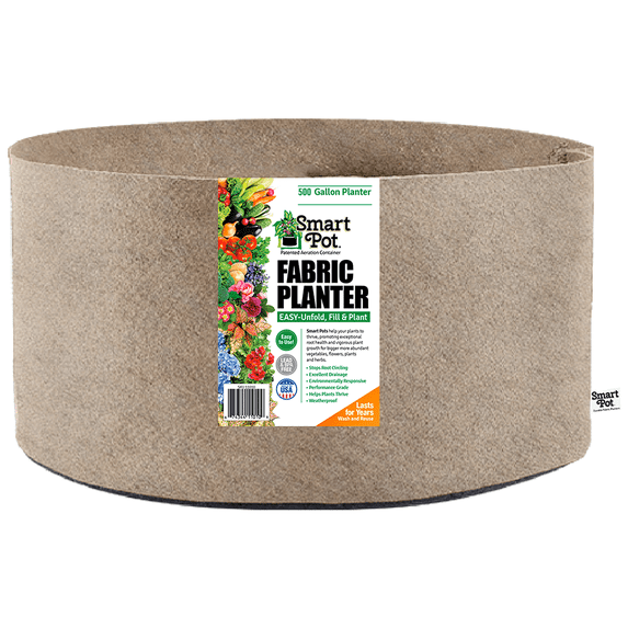 SMART POT 500 Gallon Fabric Grow Bag - Natural