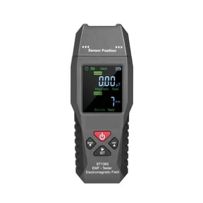 SMART SENSOR Detector Handheld Digital LCD Electromagnetic Field Radiation Tester , Readable