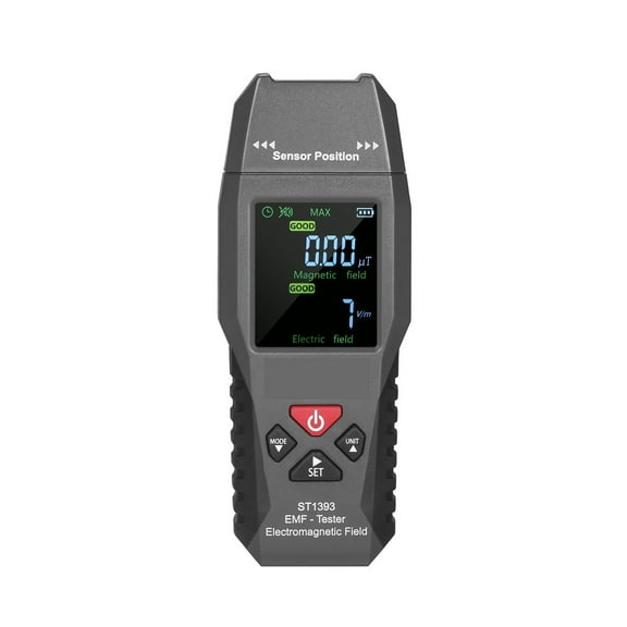 SMART SENSOR Detector Handheld Digital LCD Electromagnetic Field Radiation Tester , Readable