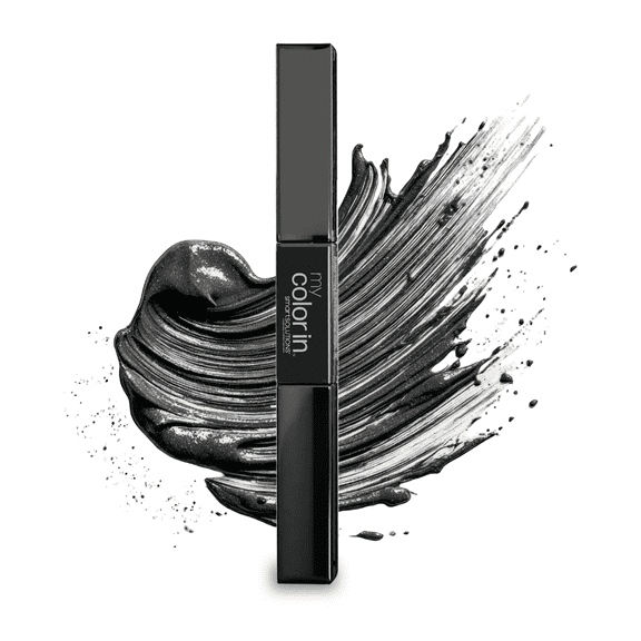 SMART SOLUTIONS Instant Hair Color Touch Up, Dual-Ended Liquid Applicator | Instant Gray Root Coverage | Quick-Drying| Precise Application for On-the-Go Touch Ups (0.24 Fl Oz Black)
