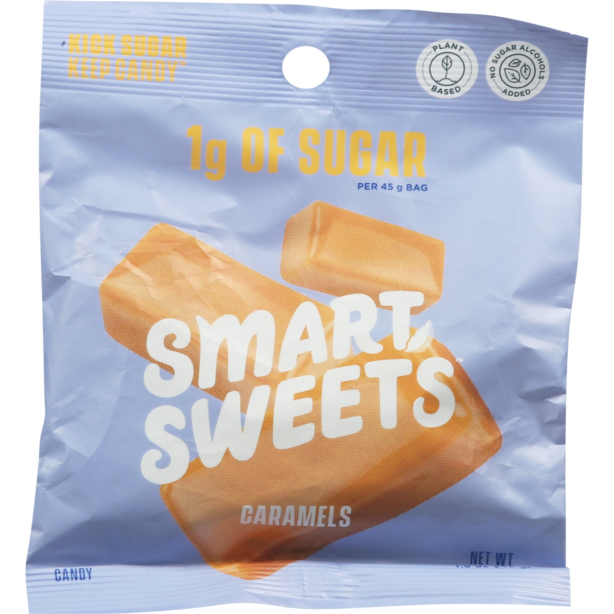 Smart Sweets Low-Sugar Caramel Bites, 1.6 Ounce, Gluten-Free, Plant ...