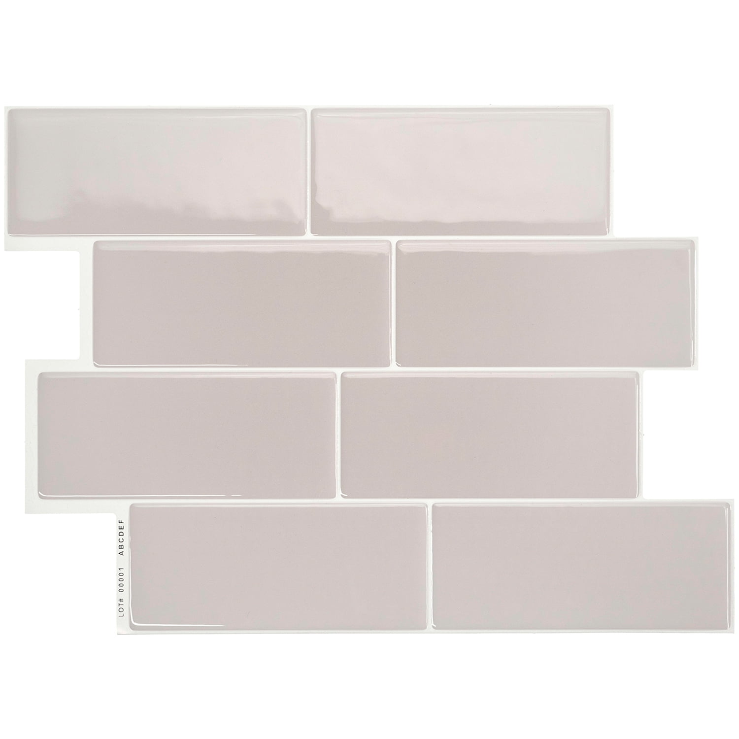 SMART TILES Peel and Stick Backsplash - 5 Sheets of 11.43 x 9