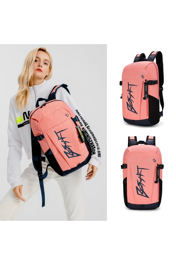 BE SMART Waterproof Work Backpack for Woman/Ladies, Lightweight Business Laptop Backpack Fits 15.6 Inch Computer, Durable Casual Daypack College Bag for Travel/Sport Gym/Fitness/Hiking/Outdoor, Pink