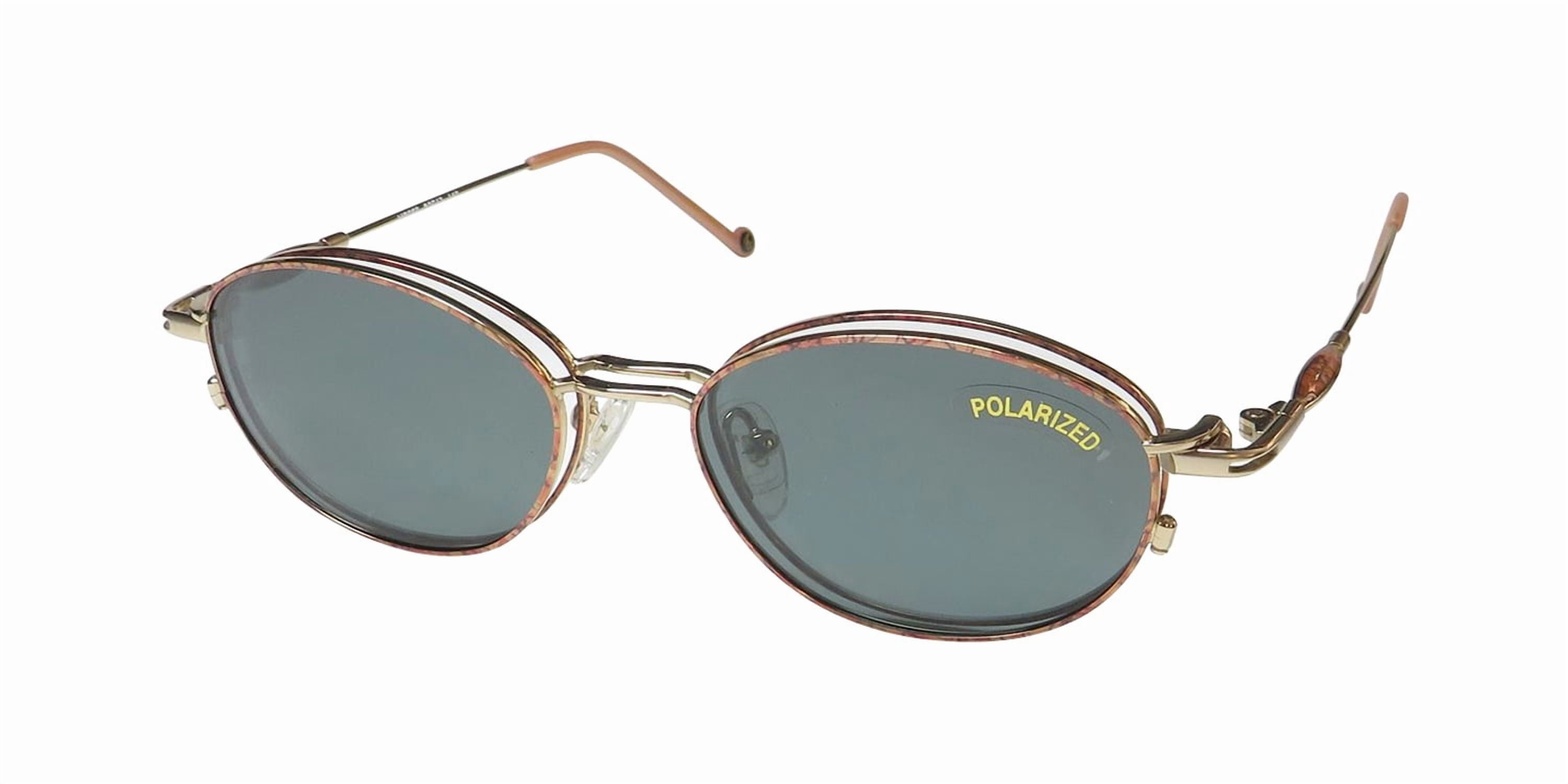 SMARTCLIP 234 EYEGLASS FRAME/GLASSES FULL-RIM WITH OPTIONAL SUNGLASS CLIP-ONS