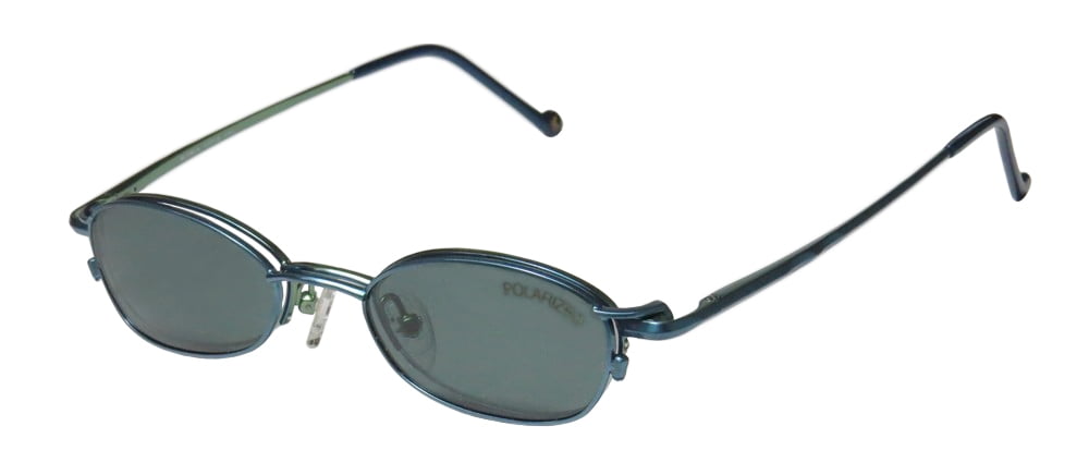 SMARTCLIP 238 ADULTS EYEGLASS FRAME/GLASSES WITH POLARIZED CLIP-ON ...