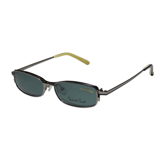 SMARTCLIP 276 CASUAL EYEGLASS FRAME/EYEWEAR WITH POLARIZED CLIP-ON LENSES