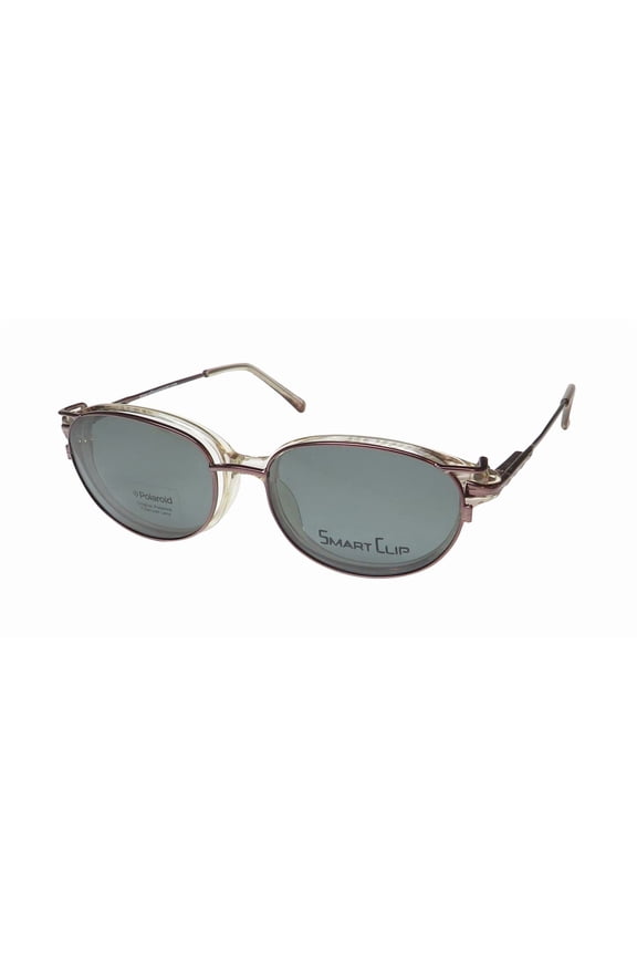 SMARTCLIP 425 POLARIZED CLIP-ON LENSES BY POLAROID EYEGLASS FRAME/GLASSES
